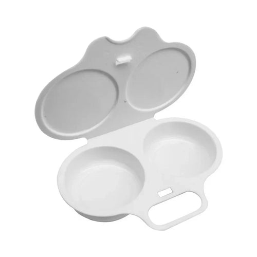 Microwave Egg Poacher – 2 Eggs in Minutes, No Pan & Easy Cleanup 🍳⚡