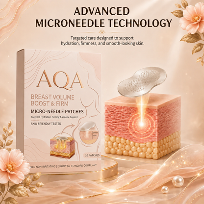 Breast Firming Microneedle Patches — Restore Lost Fullness