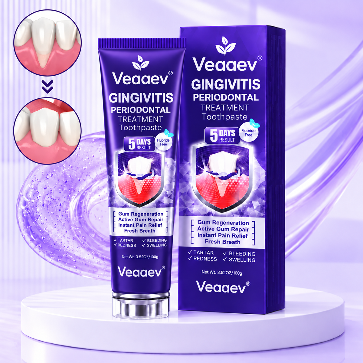 VEAAEV® Gingivitis & Periodontitis Treatment Toothpaste