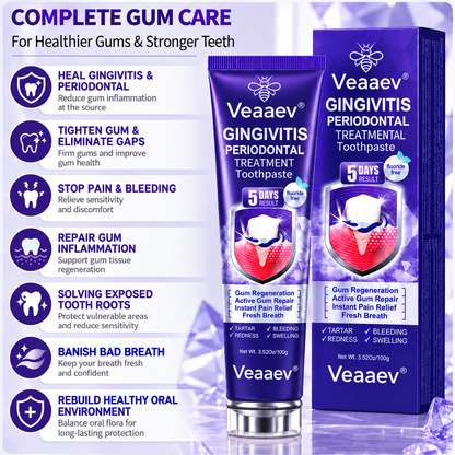 VEAAEV® Gingivitis & Periodontitis Treatment Toothpaste