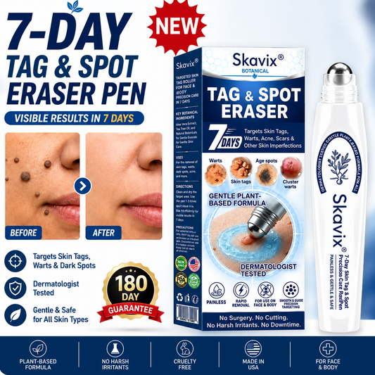 7-Day Skin Tag &Spot EraserPainless & Scar- Free