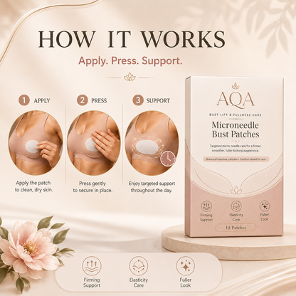 Breast Firming Microneedle Patches — Restore Lost Fullness