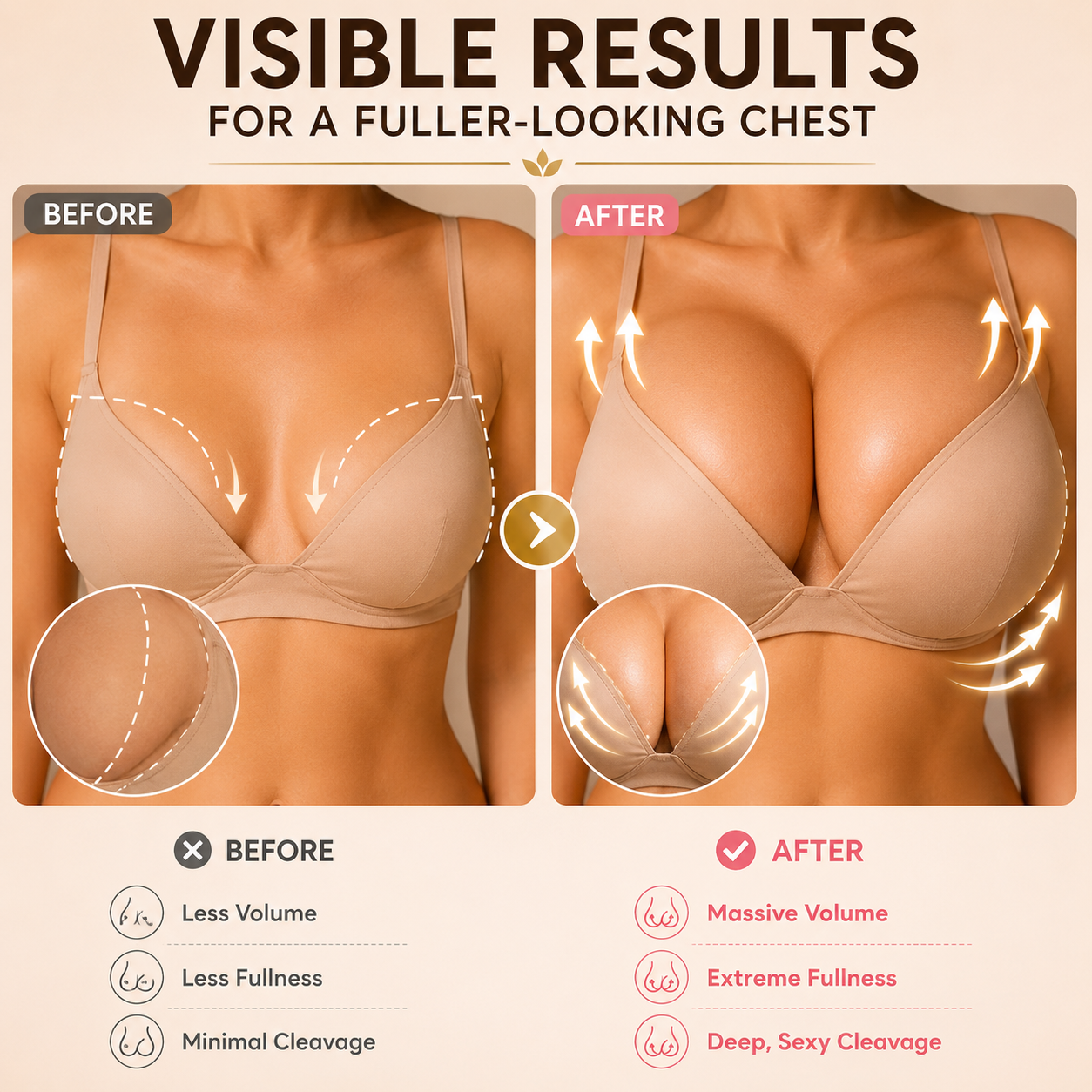 Breast Firming Microneedle Patches — Restore Lost Fullness